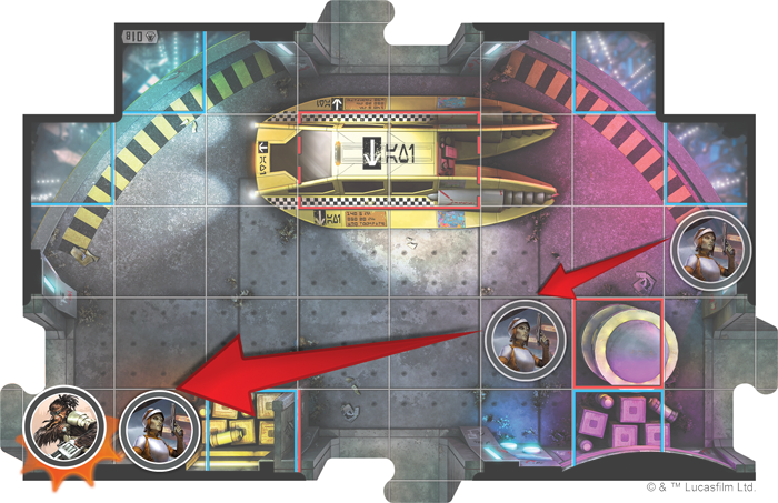 Swi46 Shapeshifter Diagram - Star Wars Imperial Assault Heart Of The Empire Map (700x453), Png Download