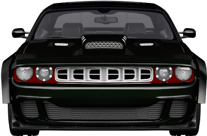 Dodge Challenger'09 By Mit4s - Dodge Challenger (1004x500), Png Download