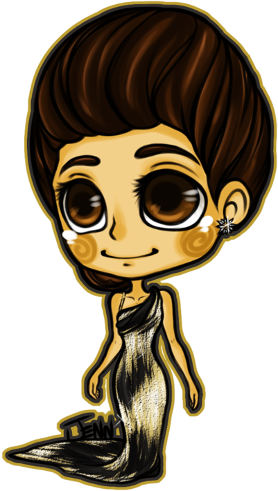 Nina Dobrev - Dibujos Animados De Nina Dobrev (473x750), Png Download