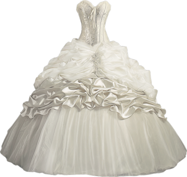 Robe De Mariée Png (600x570), Png Download