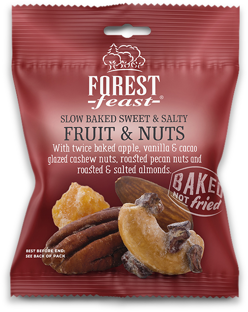 Slow Baked Sweet & Salty Fruit & Nuts - Forest Feast (800x800), Png Download