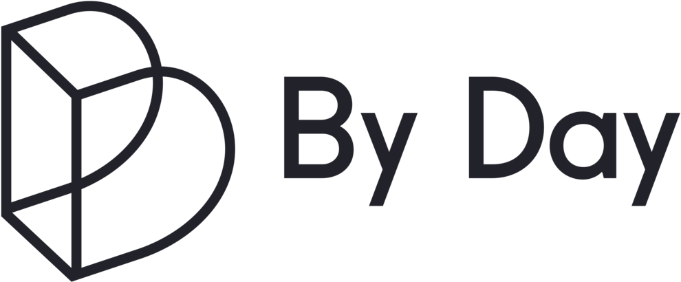 By Day-horizontal Grey (1000x563), Png Download
