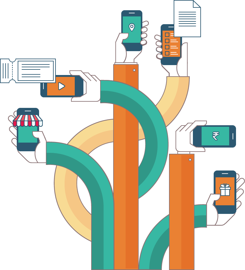 Make It Easier With Our New App - Illustration (790x871), Png Download