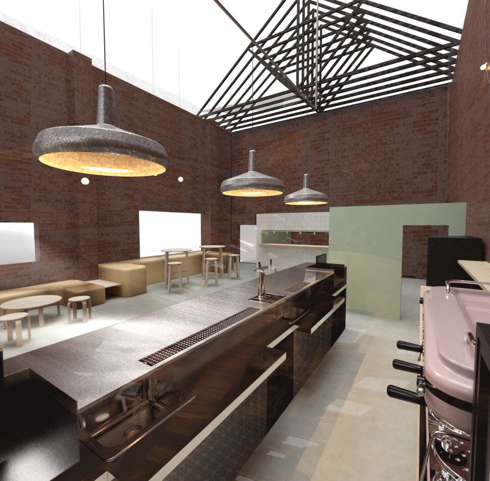 Pina Venue - Interior Design (1000x981), Png Download