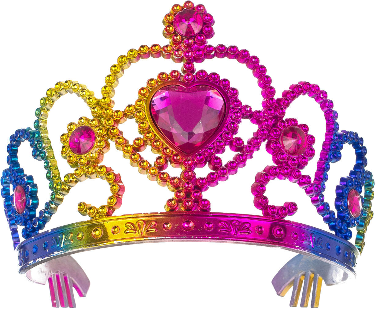 Rainbow Tiara (1280x1280), Png Download