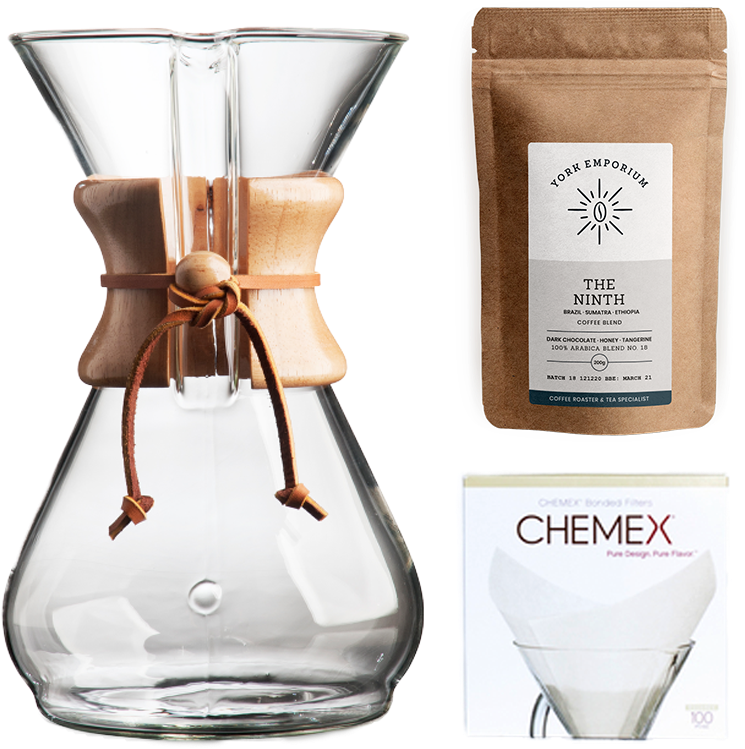 Brewer Coffee Gift Set (912x890), Png Download