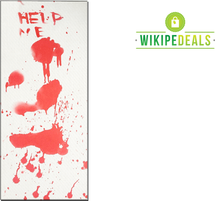 Bloody Shower Mat - Poster (1480x860), Png Download