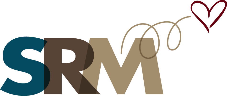Srm With Heart Logo2 Fnl - Graphic Design (950x405), Png Download