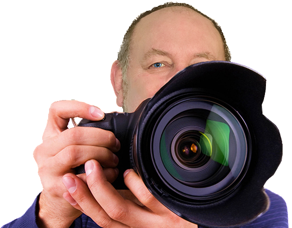 Camera Hd With Man (664x470), Png Download