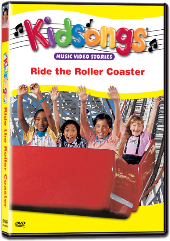 More Views - Kidsongs Ride The Roller Coaster Dvd (800x800), Png Download
