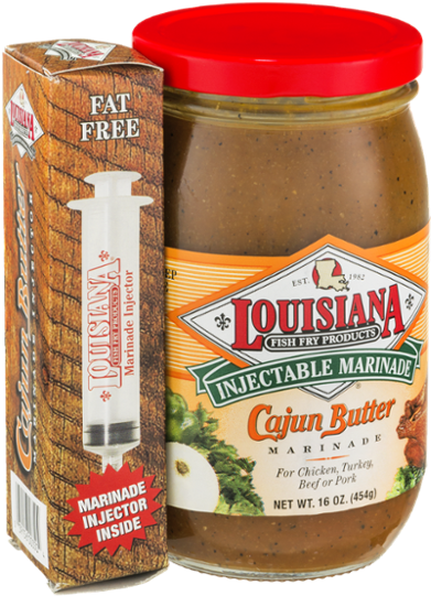 Louisiana Fish Fry Products Injectable Cajun Butter - Convenience Food (600x600), Png Download