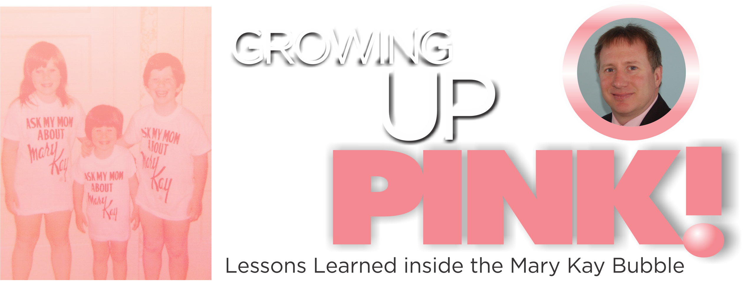 Pink Growing Up (2521x960), Png Download