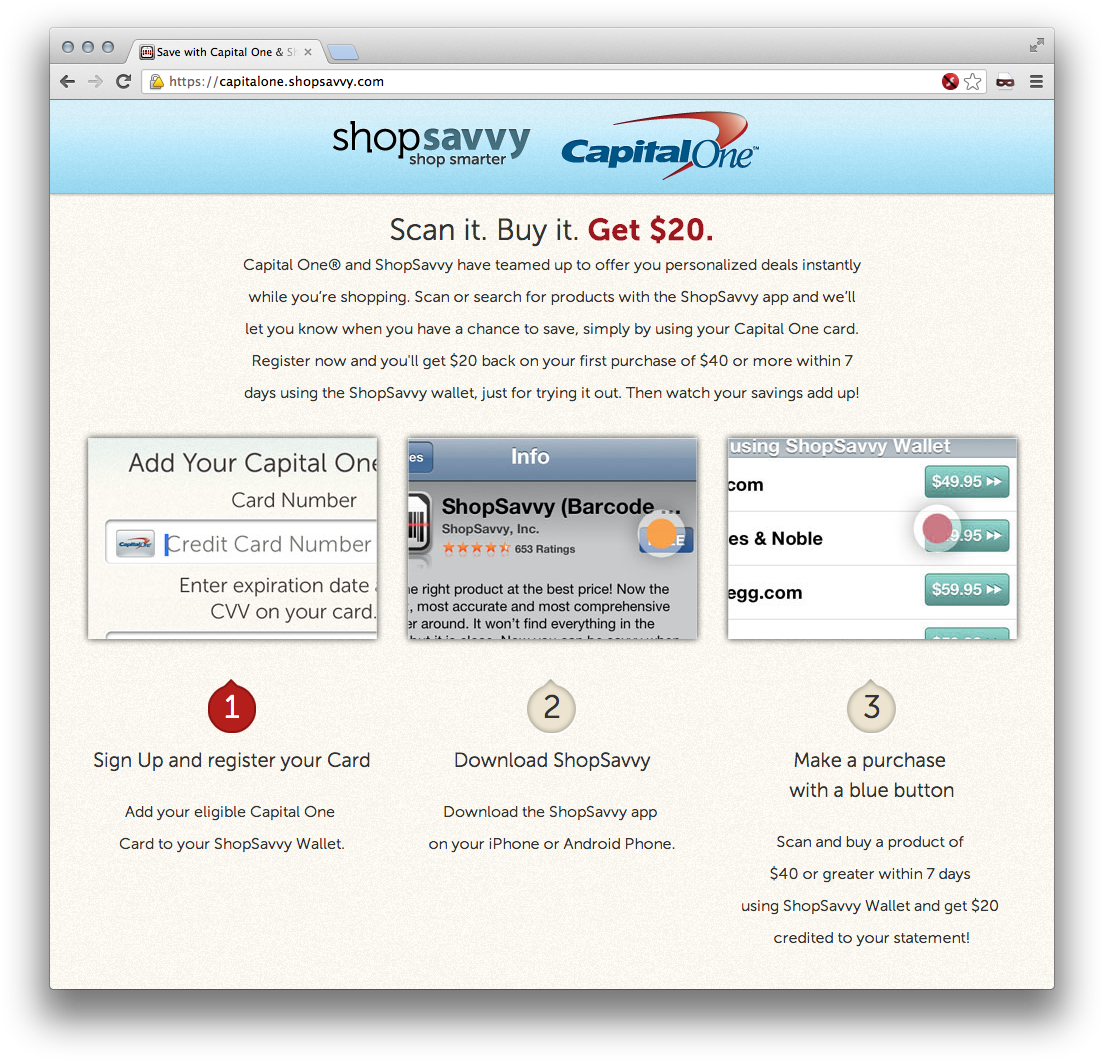 Shopsavvy-capital One - Capital One Credit Card (1118x1075), Png Download