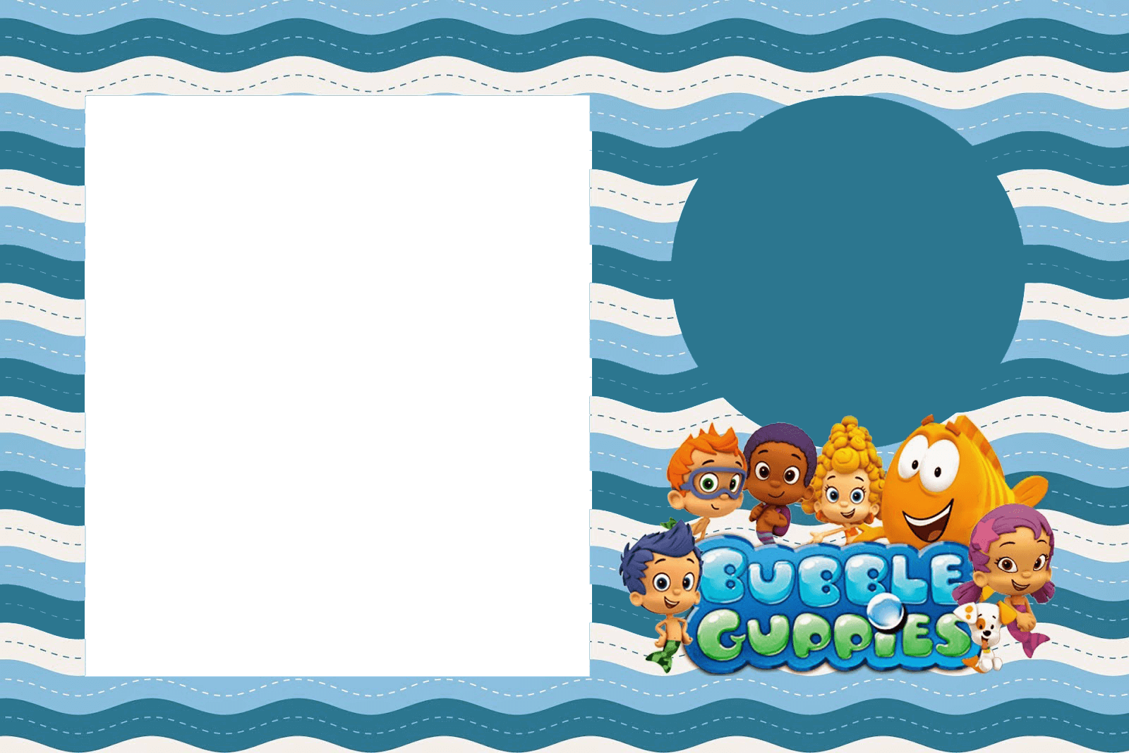 Marco Foto Bubble Guppies - Bubble Guppies (1600x1068), Png Download