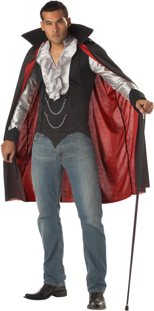 Man Vampire Costume (811x1024), Png Download