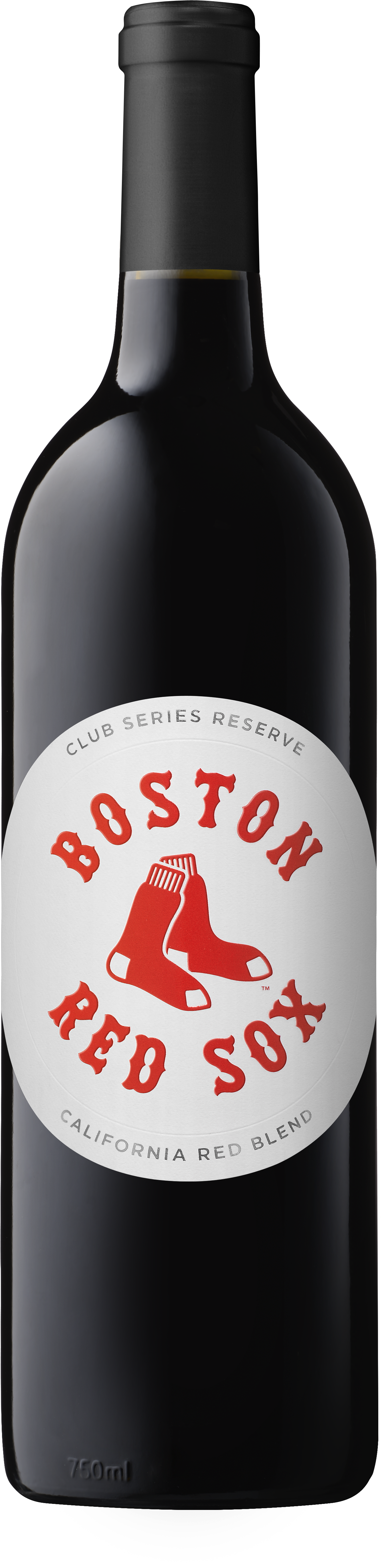 Red Wine Blend - Boston Red Sox (1709x6300), Png Download