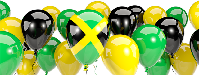 Illustration Of Flag Of Jamaica - South African Balloons Png (640x480), Png Download
