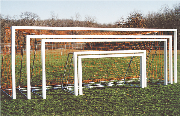 Goal Sporting Goods Official 4x9 Square Aluminum Soccer - Soccer Goals (600x600), Png Download