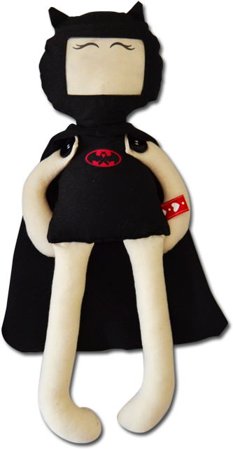 Dolls-batgirl - Plush (621x768), Png Download