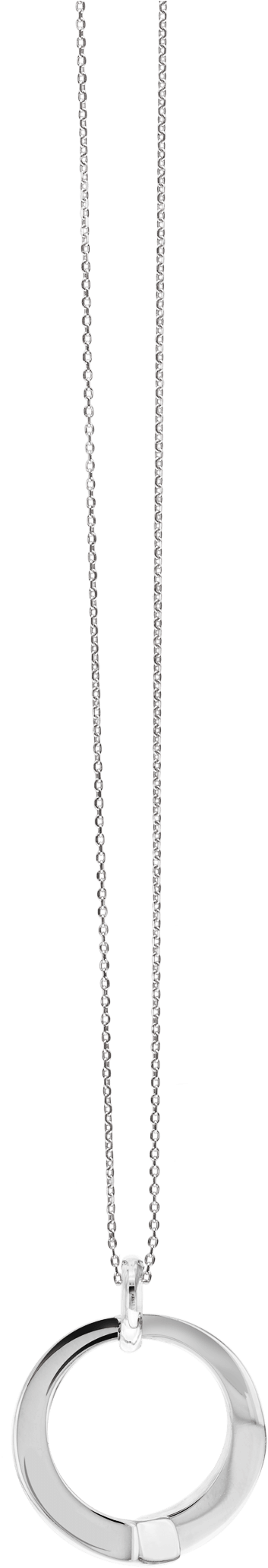 Quantum Cubus White Gold Plated Stainless Steel Pendant - Chain (2100x2100), Png Download