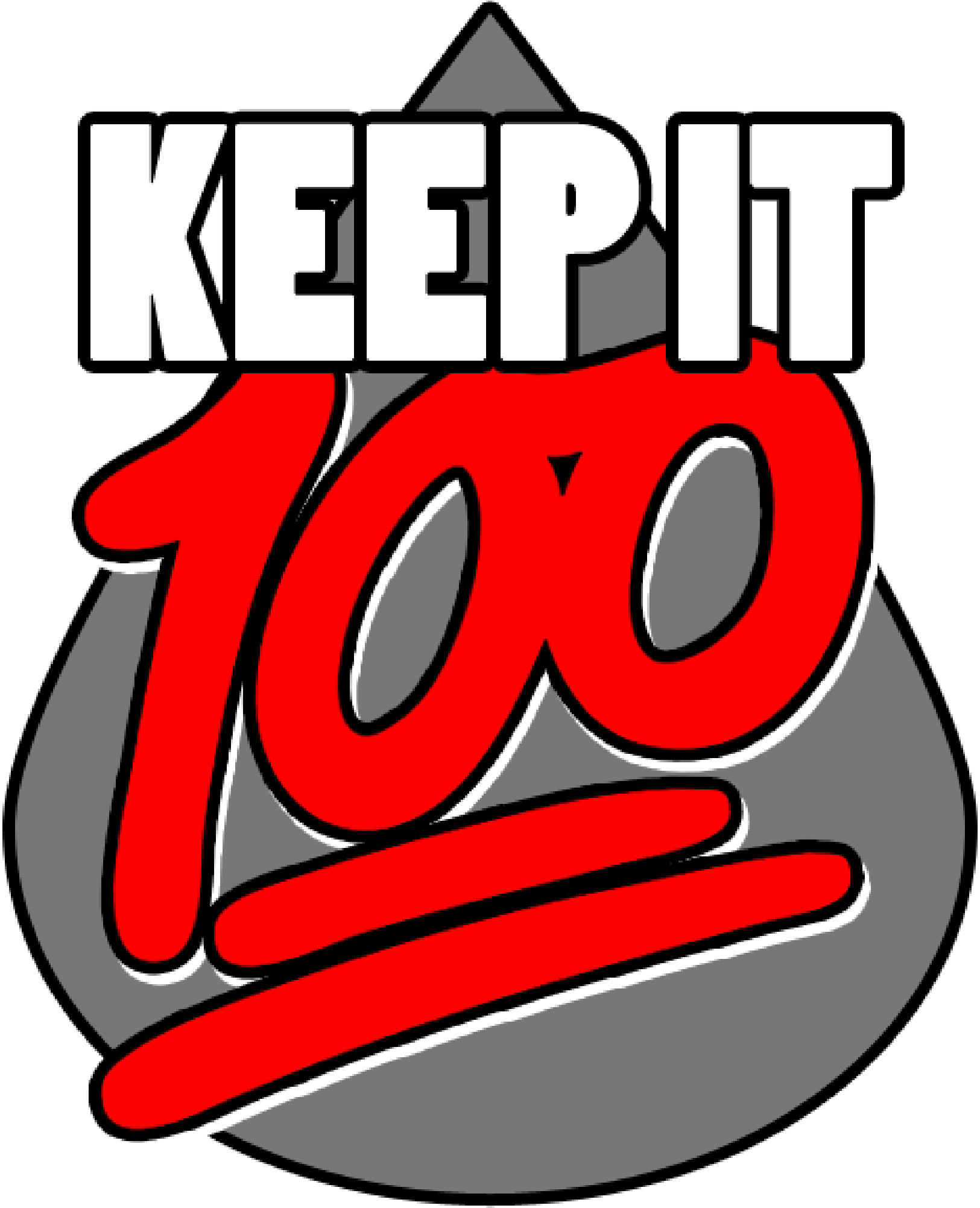Keep It - Keep It 100 Vape Logo (2084x2084), Png Download