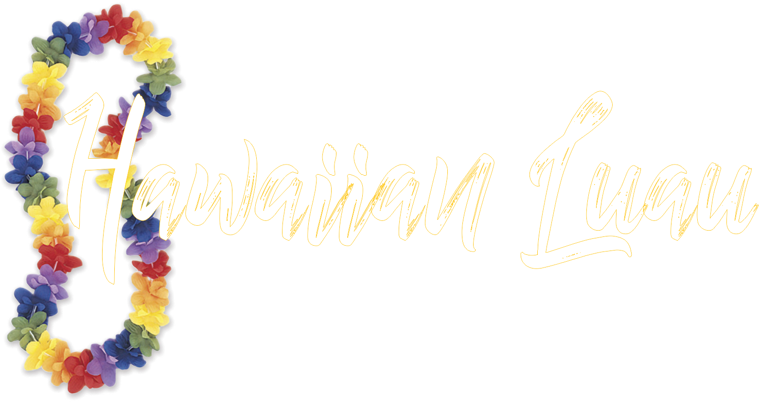 Luau Lei Png (1816x872), Png Download