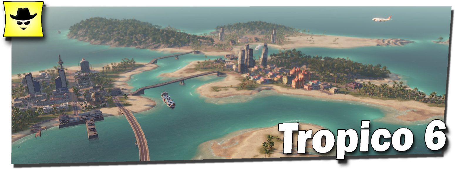 2) The Settlers - Tropico 6 (1600x601), Png Download