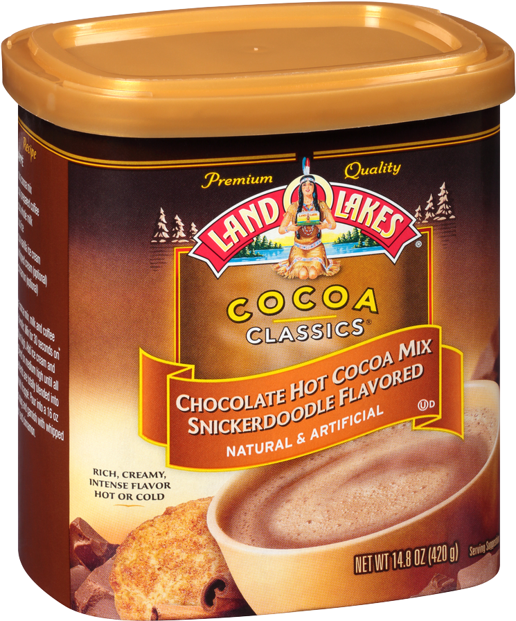 Land O Lakes® Canister Hot Cocoa Mix, Snickerdoodle, - Land O Lakes (900x900), Png Download
