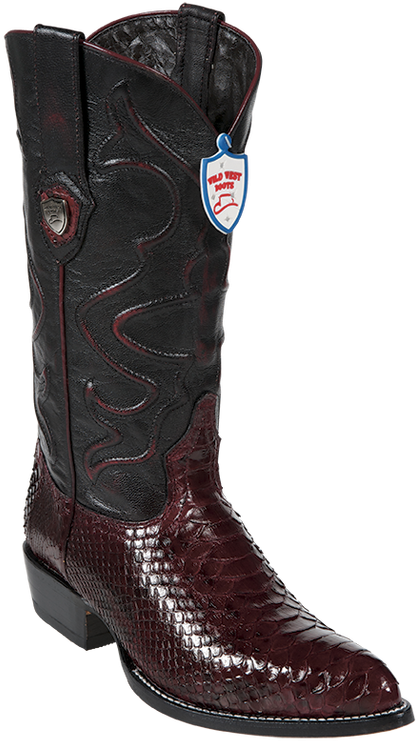 Ostrich And Caiman Western Cowboy Boots Vintage Silk - Riding Boot (423x750), Png Download