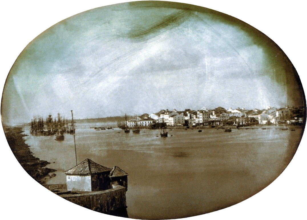 Recife 1851 03 - Recife (1084x773), Png Download