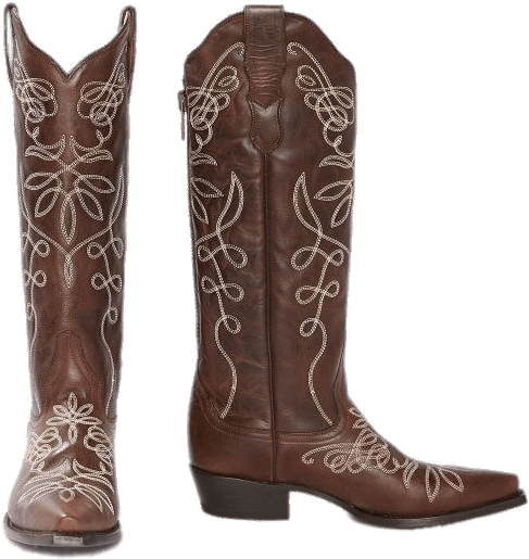 Clothes - Cowboy Boot (540x708), Png Download
