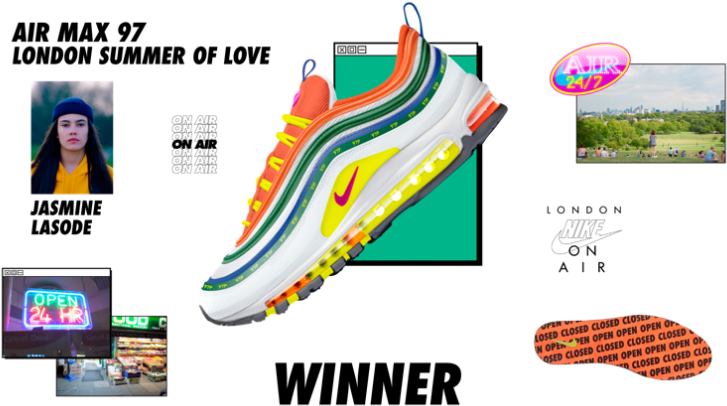 The Concept Celebrates Love And Summer In The City - Air Max 98 La Mezcla (800x451), Png Download