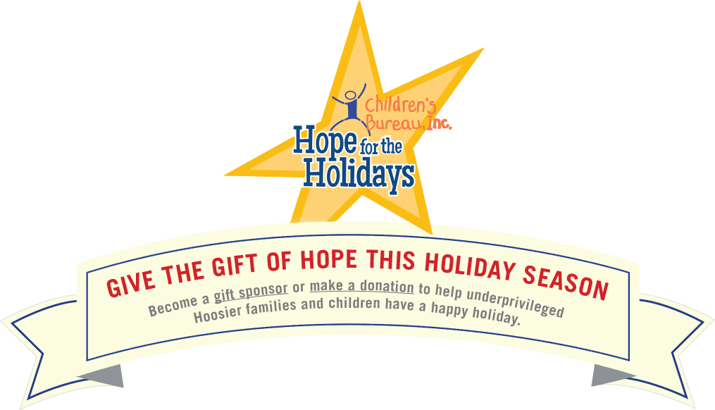 Hope For The Holidays - Children's Bureau Hope For The Holidays (1015x582), Png Download