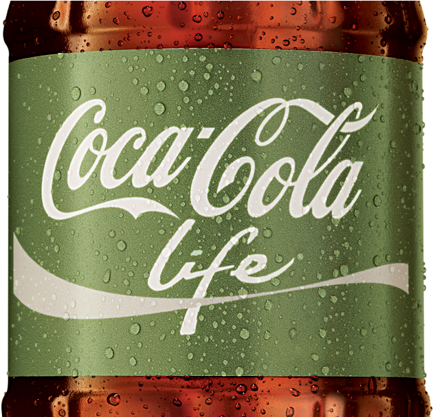 Etiqueta De Coca Cola Life (1078x606), Png Download