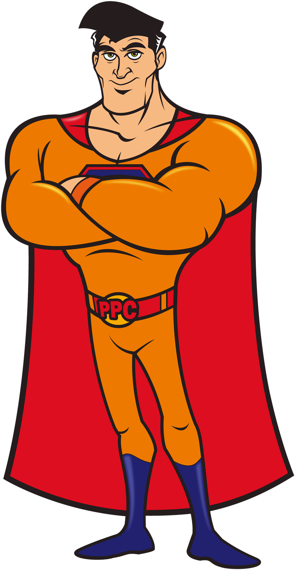 Ppc Hero Turns Six - Character (1583x2048), Png Download