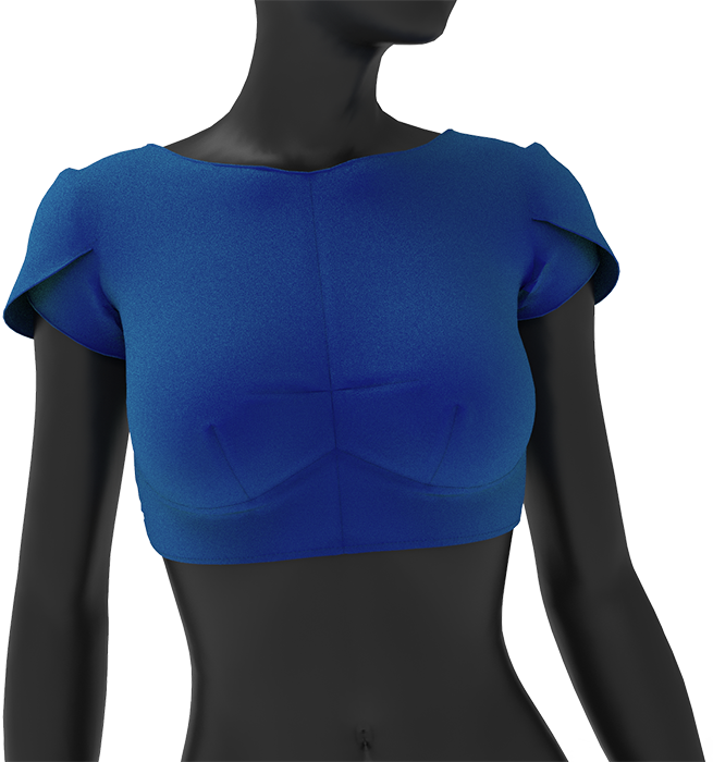 Design Blouse-666 - Blouse (655x700), Png Download