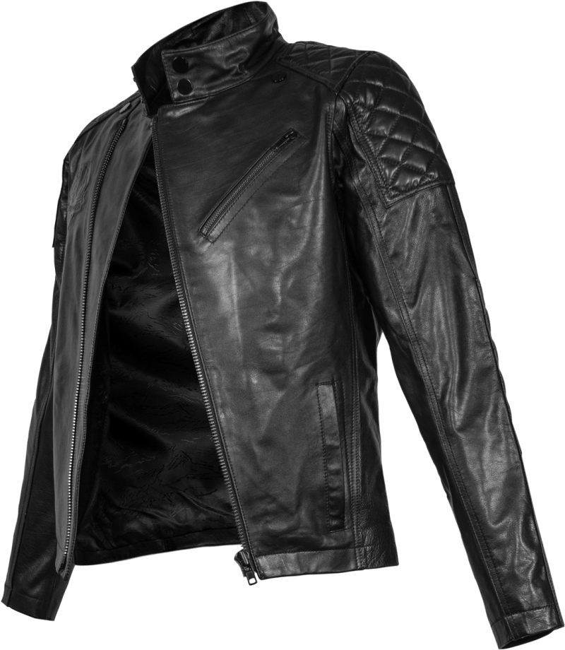Jacket Snake Leather - Mgsv Leather Jacket (800x920), Png Download