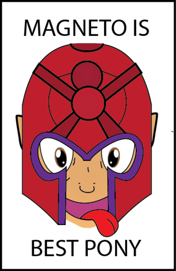 Magneto / Magneighto - Lego (600x925), Png Download