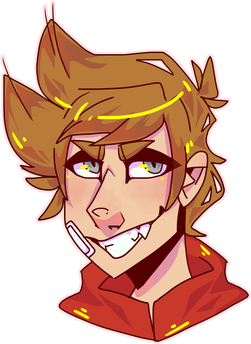 Tord Sticker - Cartoon (1024x1432), Png Download