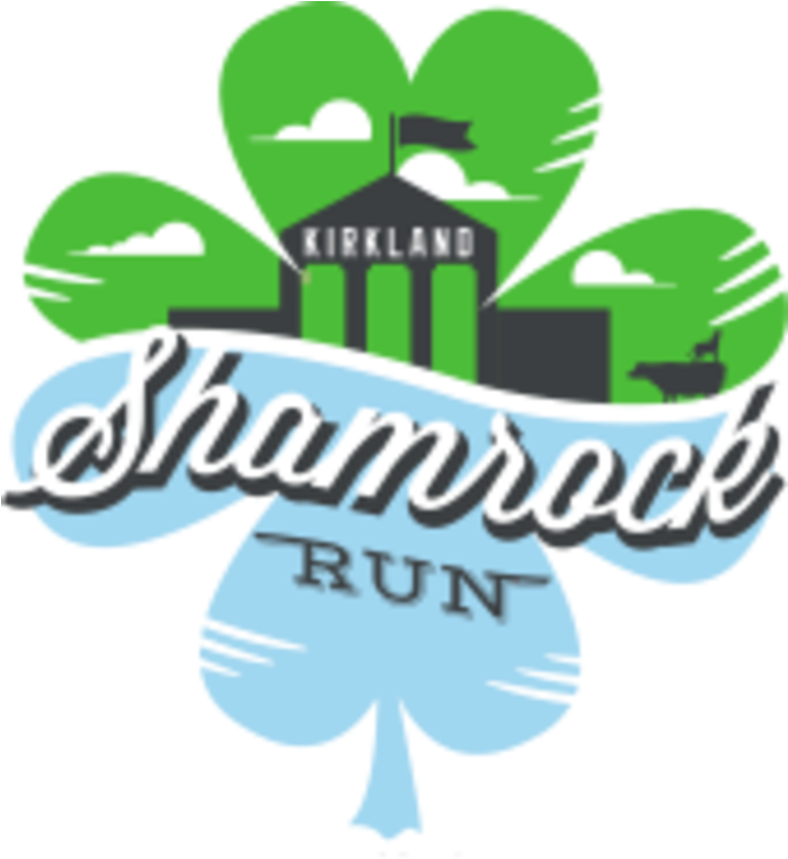 Kirkland Shamrock Run - Graphic Design (716x800), Png Download