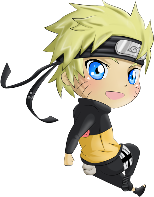 Well I Think Shugo Chara Is A Very Nice Anime Isn't - Naruto Characters Chibi (502x640), Png Download