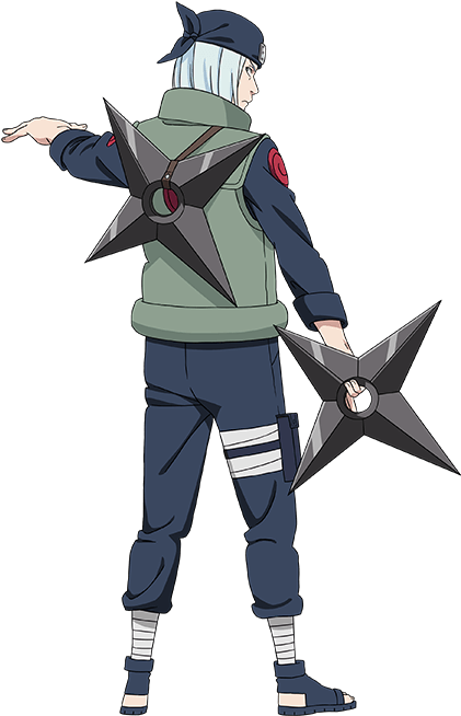 Mizuki Full Body Naruto (444x712), Png Download