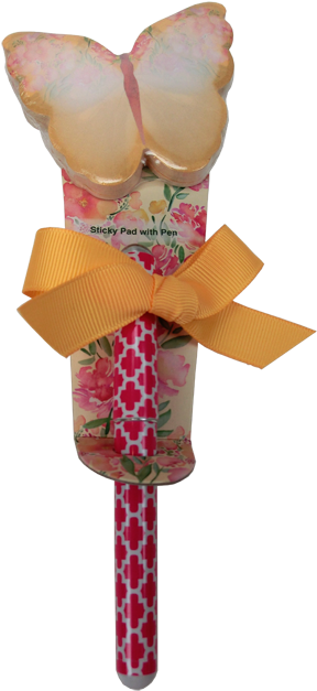 Note Pad Set "yellow Butterfly" - Toy (525x700), Png Download