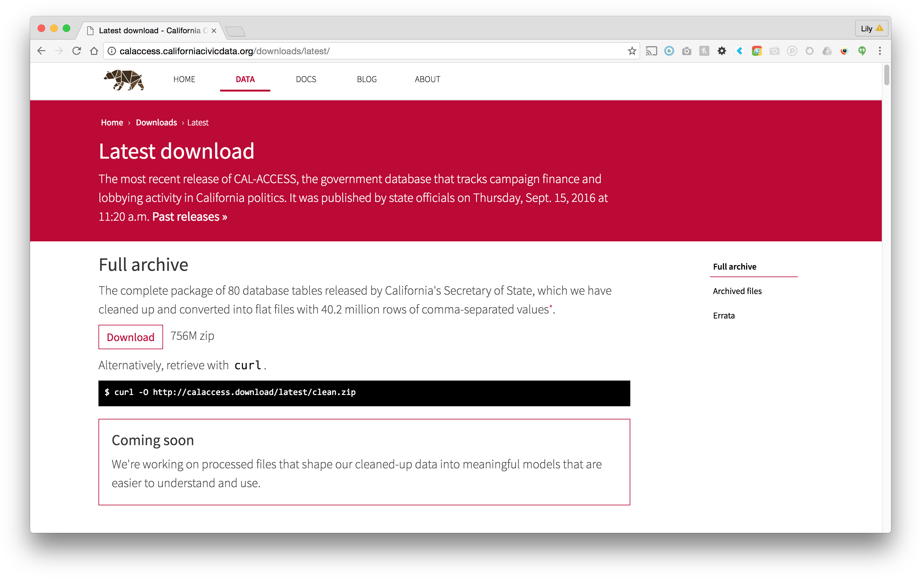 Download Individual Raw Files Or A Zip Of Everything - Web Page (2970x1872), Png Download