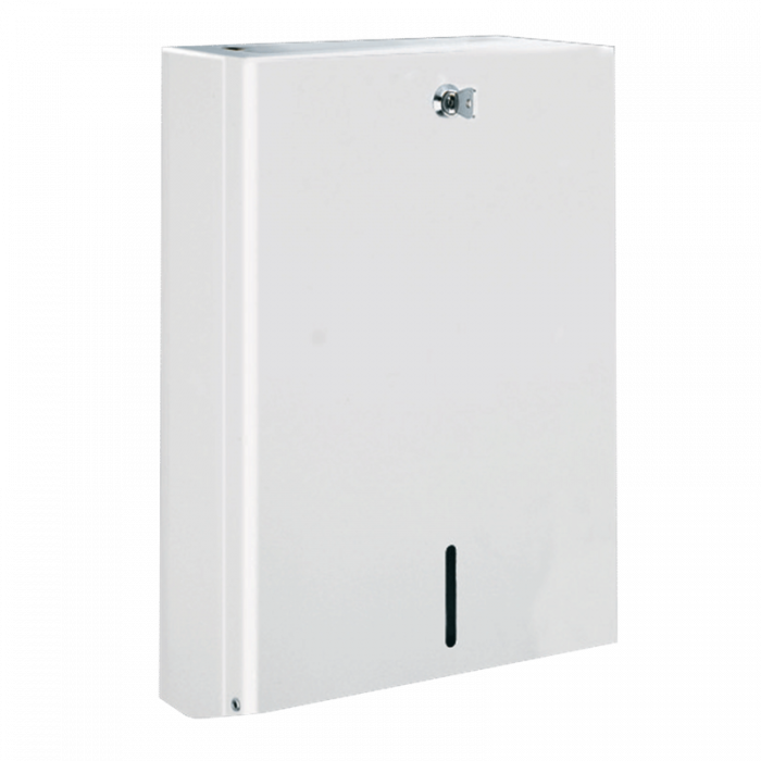 Delabie 750 Sheet Paper Towel Dispenser White 6602 - Refrigerator (700x700), Png Download
