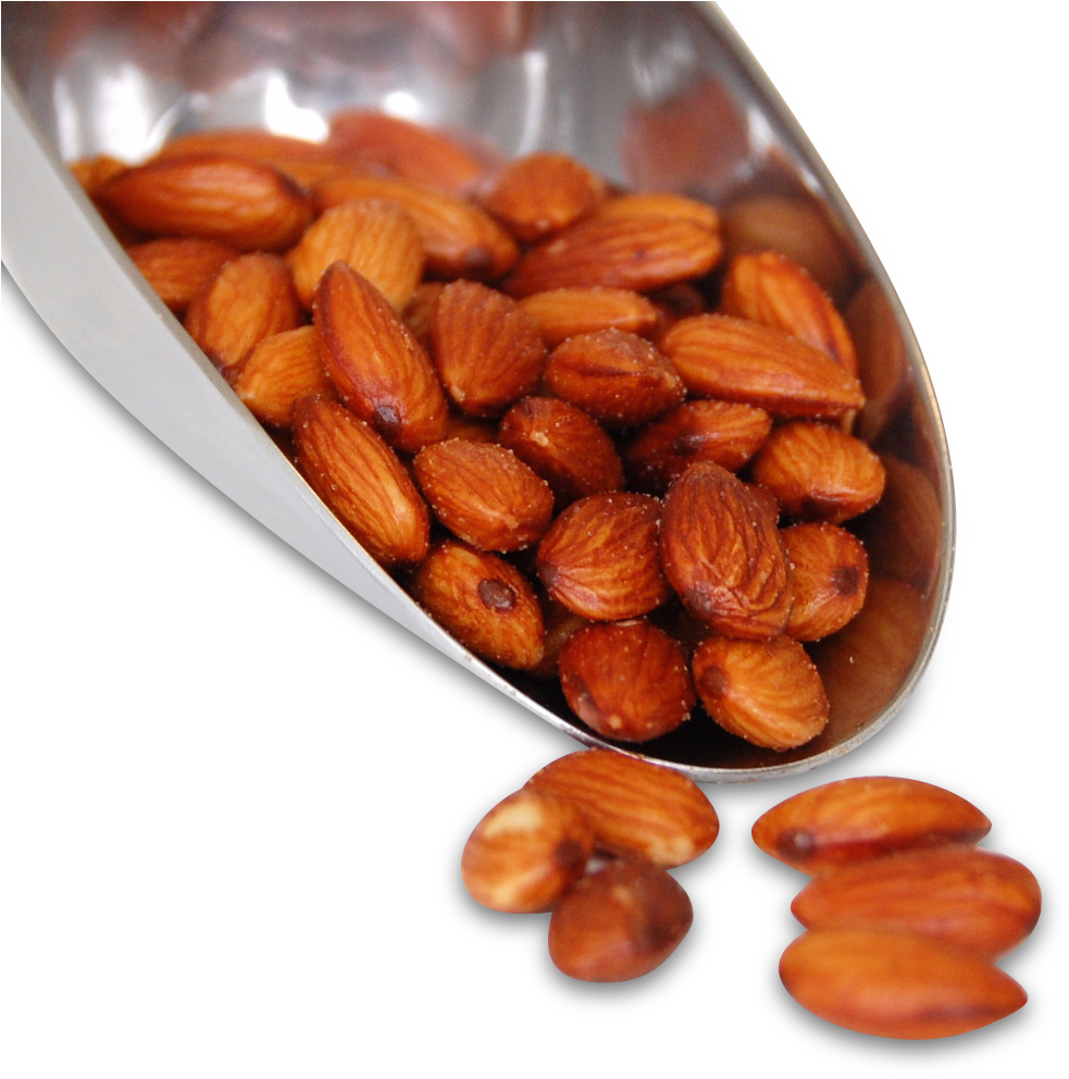 Roasted Salted Almonds Nutsack Nuts Nutsack Foods Loaded - Almond (991x991), Png Download