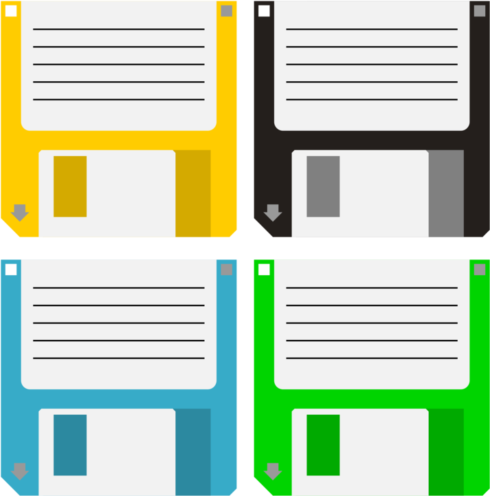 Floppy Disk Disk Storage Computer Icons Data Storage - Floppy Disk Clipart (742x750), Png Download