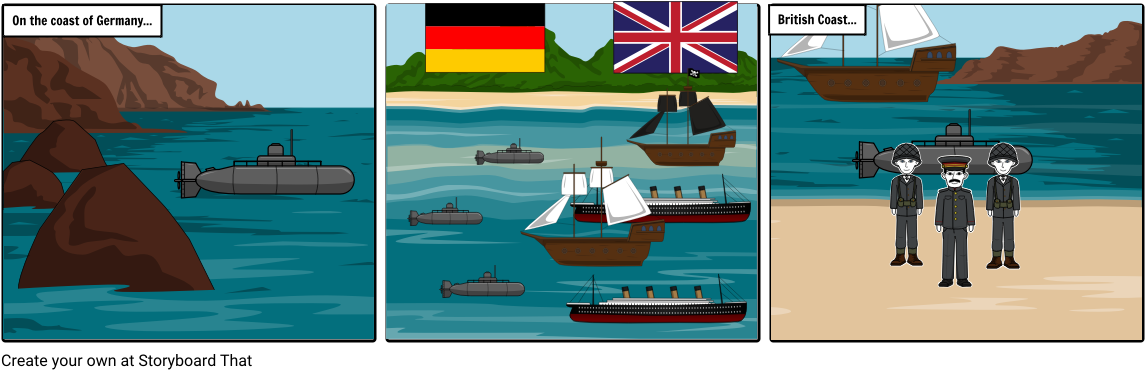 Unrestricted German Submarine Warfare - Boat (1164x385), Png Download