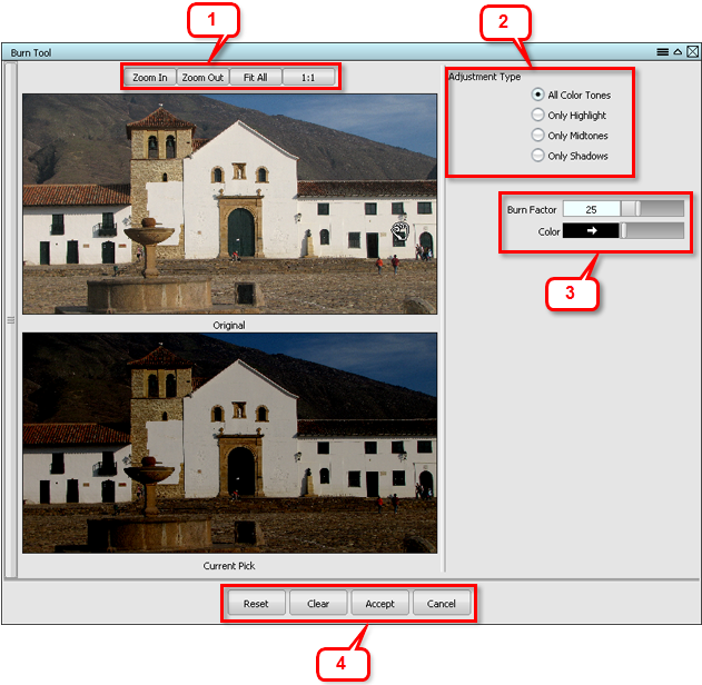 Paint Edit > Color Correction > Burn - Villa De Leyva (630x640), Png Download