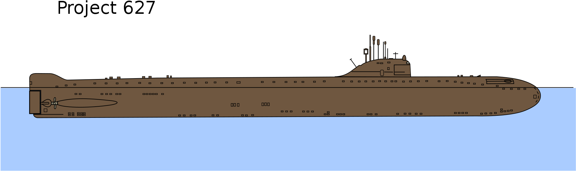 Open - Soviet Submarine K 159 (2000x805), Png Download